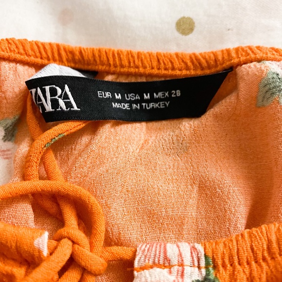 Zara Orange Top - Picture 7 of 7